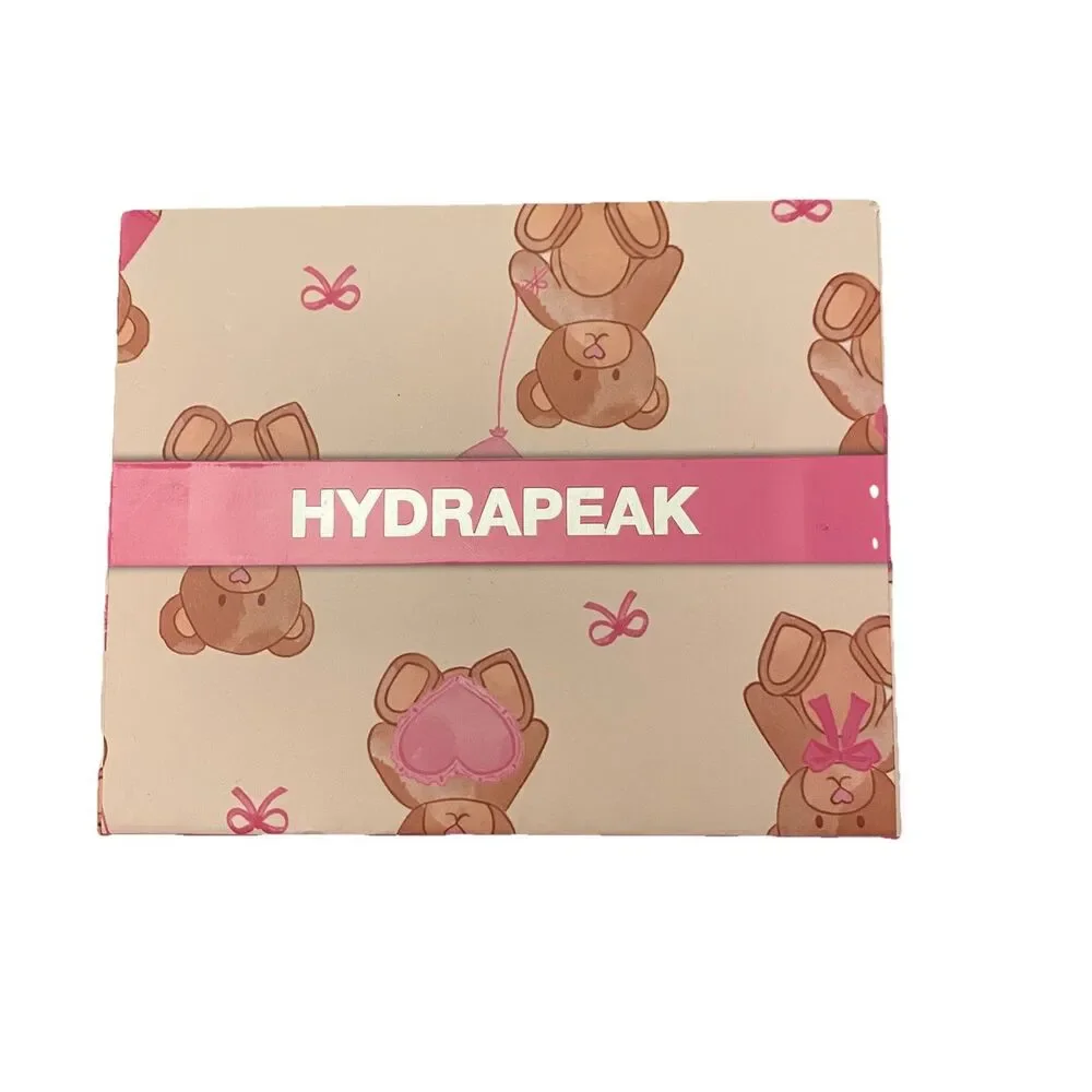 Hydrapeak Valentine's day Pink Teddy Bear with Pink Bow Holding Balloons Tumbler